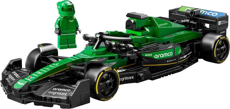 LEGO Speed Champions Aston Martin F1 AMR24 Samochód Wyścigowy 77245