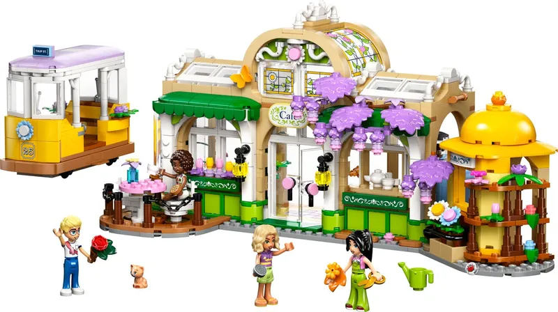 LEGO Friends Plant Cafe Flower Shop 42671 Klocki Konstrukcyjne