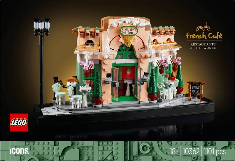 Klocki LEGO Icons 10362 Zestaw Kolekcjonerski 35 x 25 x 15 cm