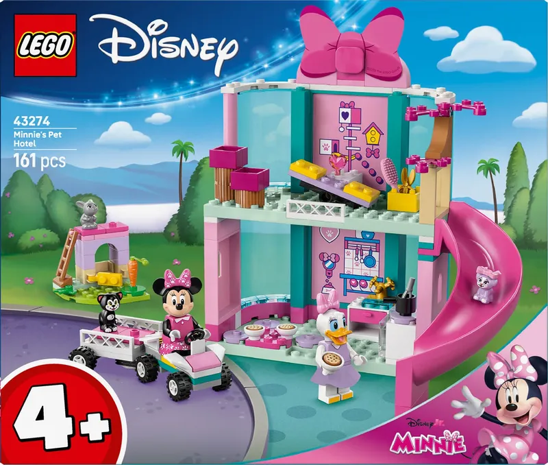 LEGO DISNEY Klasyczne Minnie Pętelka Hotel Zwierząt 43274