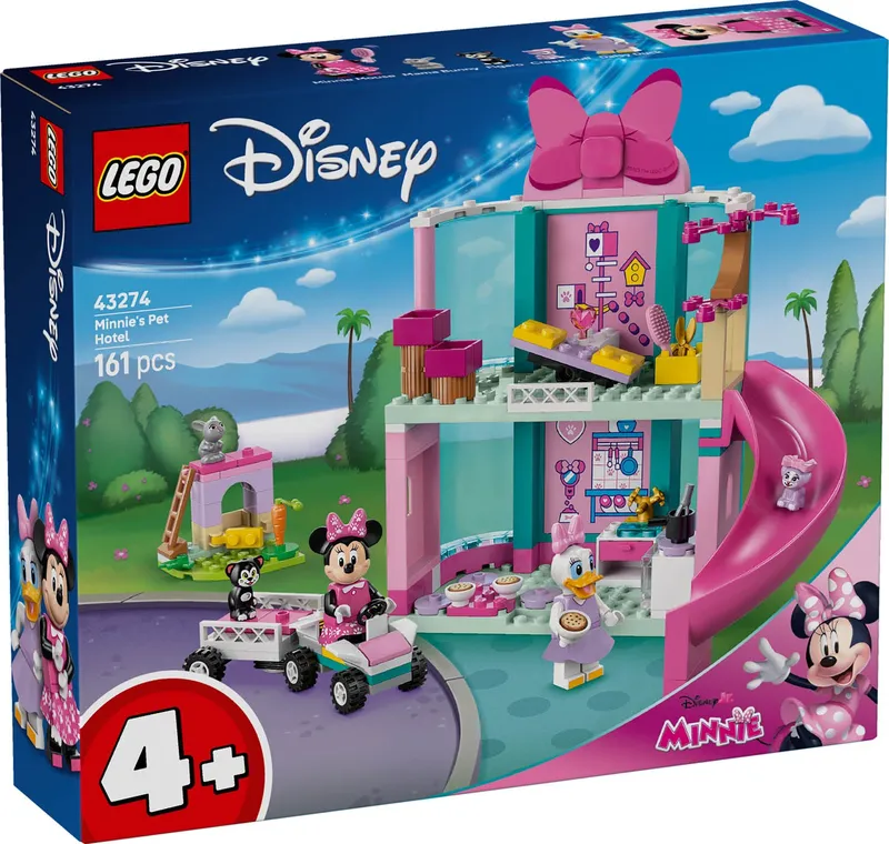 LEGO DISNEY Klasyczne Minnie Pętelka Hotel Zwierząt 43274