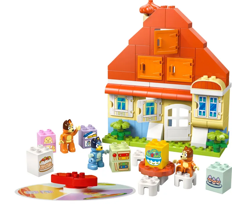 LEGO Duplo Bluey Dom Rodziny Blueysa Gra Pamięciowa 10459