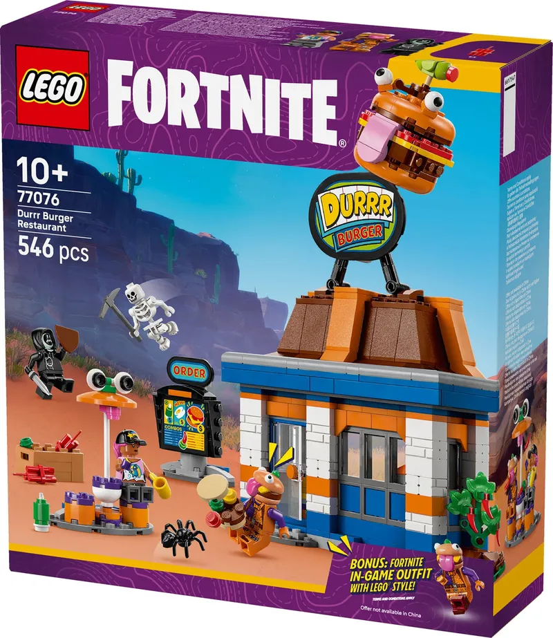 LEGO Fortnite Burger Restauracja 77076 Klocki Konstruktor