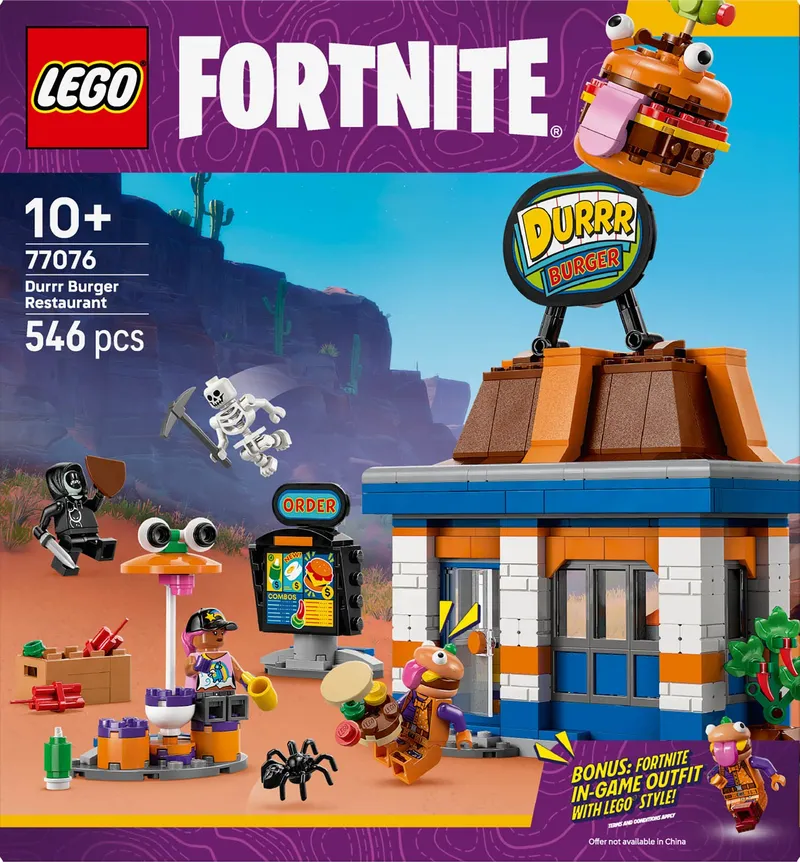LEGO Fortnite Burger Restauracja 77076 Klocki Konstruktor
