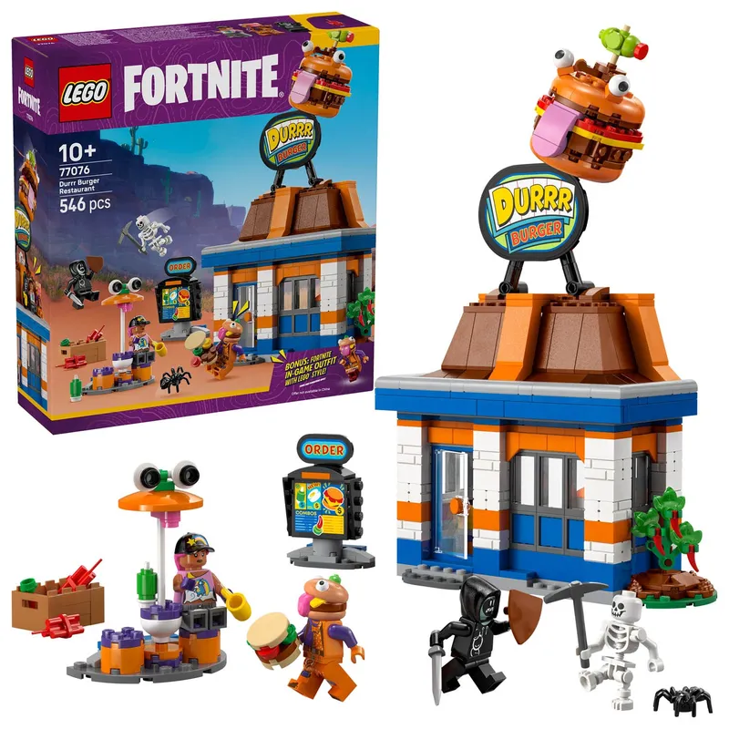 LEGO Fortnite Burger Restauracja 77076 Klocki Konstruktor