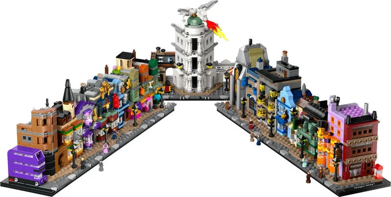 LEGO Harry Potter Diagon Alley Wizarding Shops 76444 Zestaw Klocków