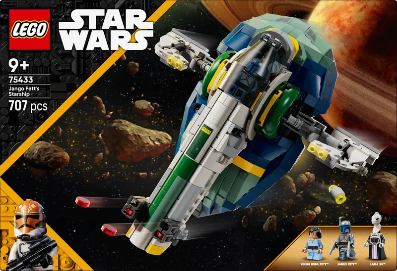 LEGO Star Wars 75433 Zestaw Klocków Figurki Pojazd 1000 Elementów