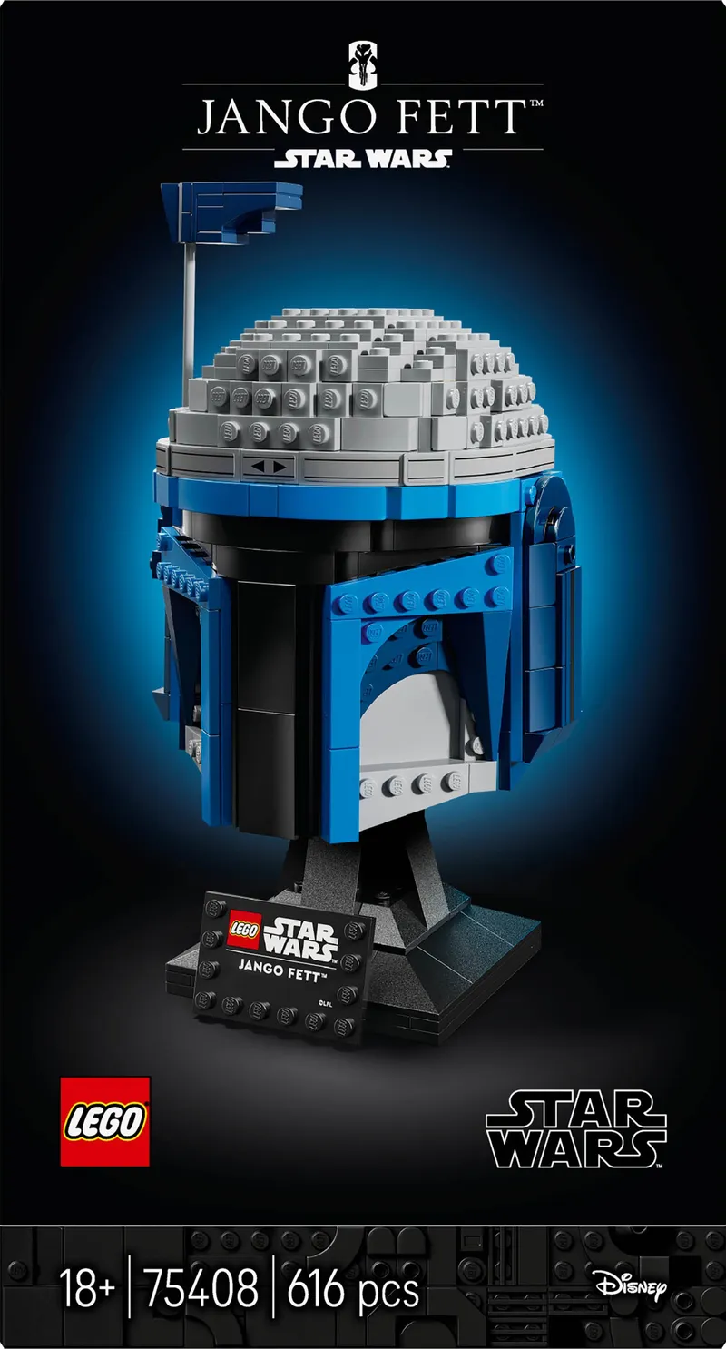 LEGO Star Wars Jango Fett Helmet 75408 Kolekcjonerski Zestaw