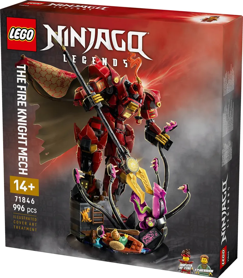 LEGO Ninjago Fire Knight Mech 71846 Klocki Konstrukcyjne