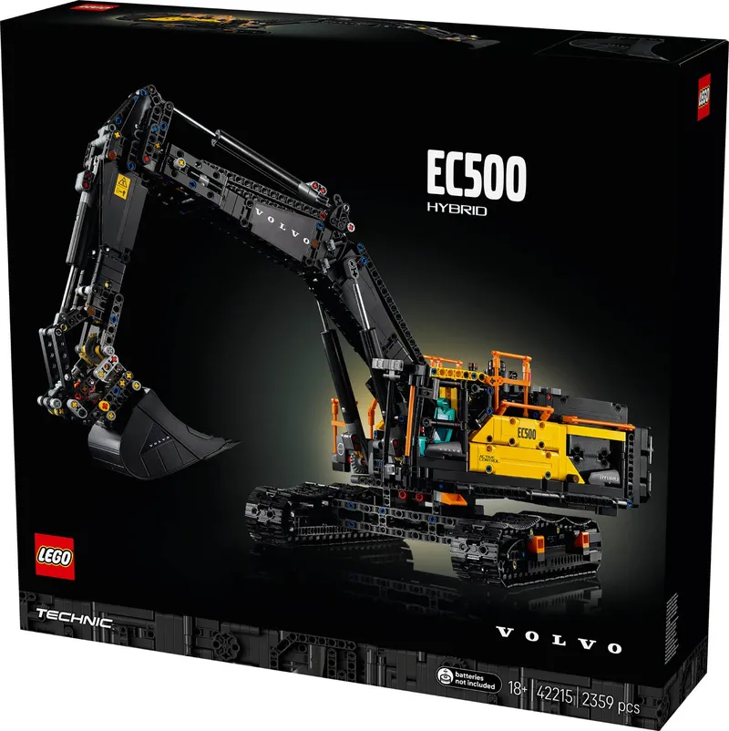 LEGO Technic Volvo EC500 Hybrid Koparka 42215 1426 Elementów
