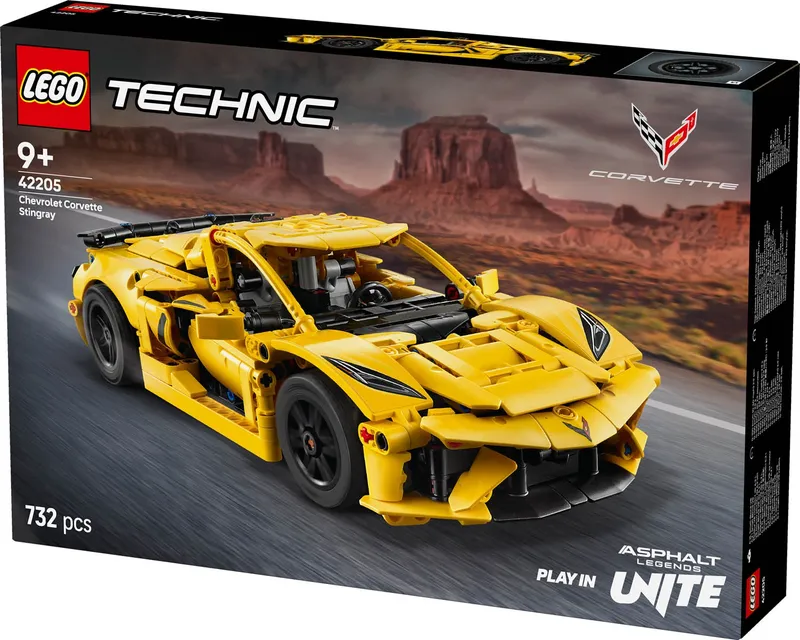 LEGO Technic Chevrolet Corvette Stingray 42205 Zestaw Klocków