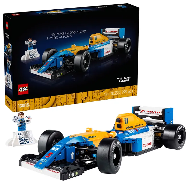 Klocki LEGO Icons Williams Racing FW14B Nigel Mansell 10353
