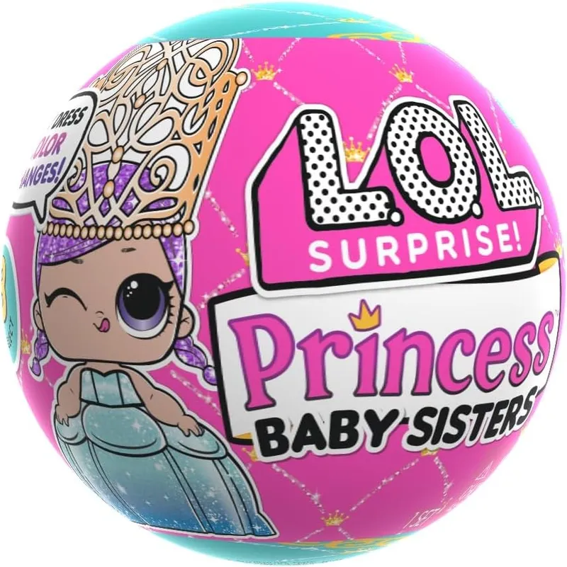 Lalka L.o.l. Surprise Princess Baby Sisters Zestaw Figurek Kolekcjonerskich