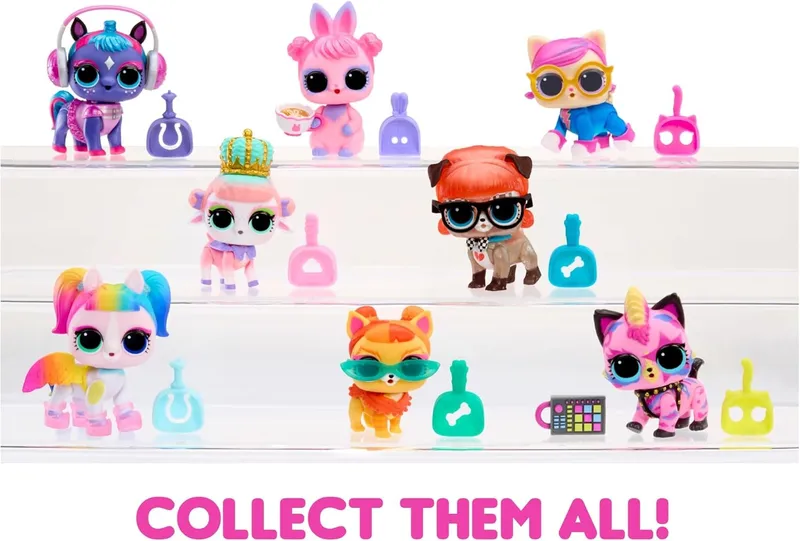Lalki L.o.l. Surprise Eye Spy Pets Figurki Kolekcjonerskie Asortment