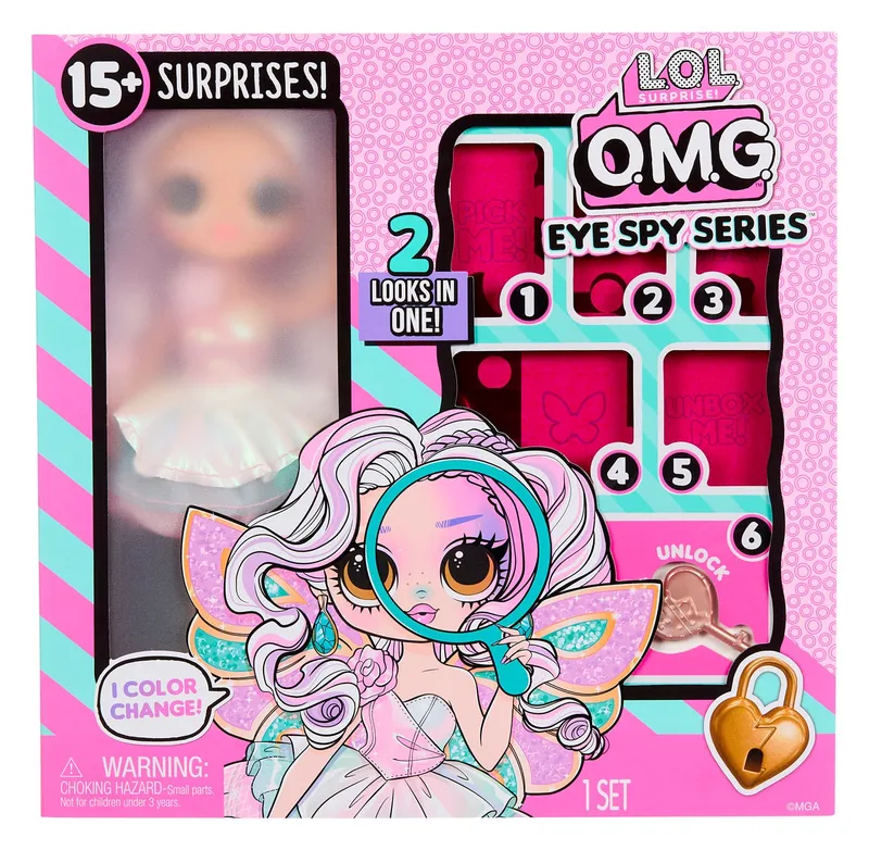 Lalka L.o.l. Surprise Omg Eye Spy Rockstar Kolekcjonerska Figurka
