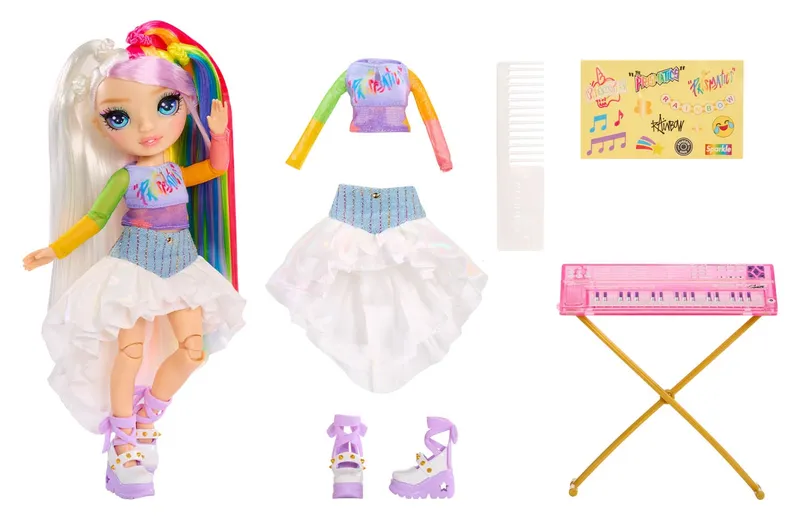 Lalka Rainbow High Junior High Amaya Kolekcjonerska Figurka