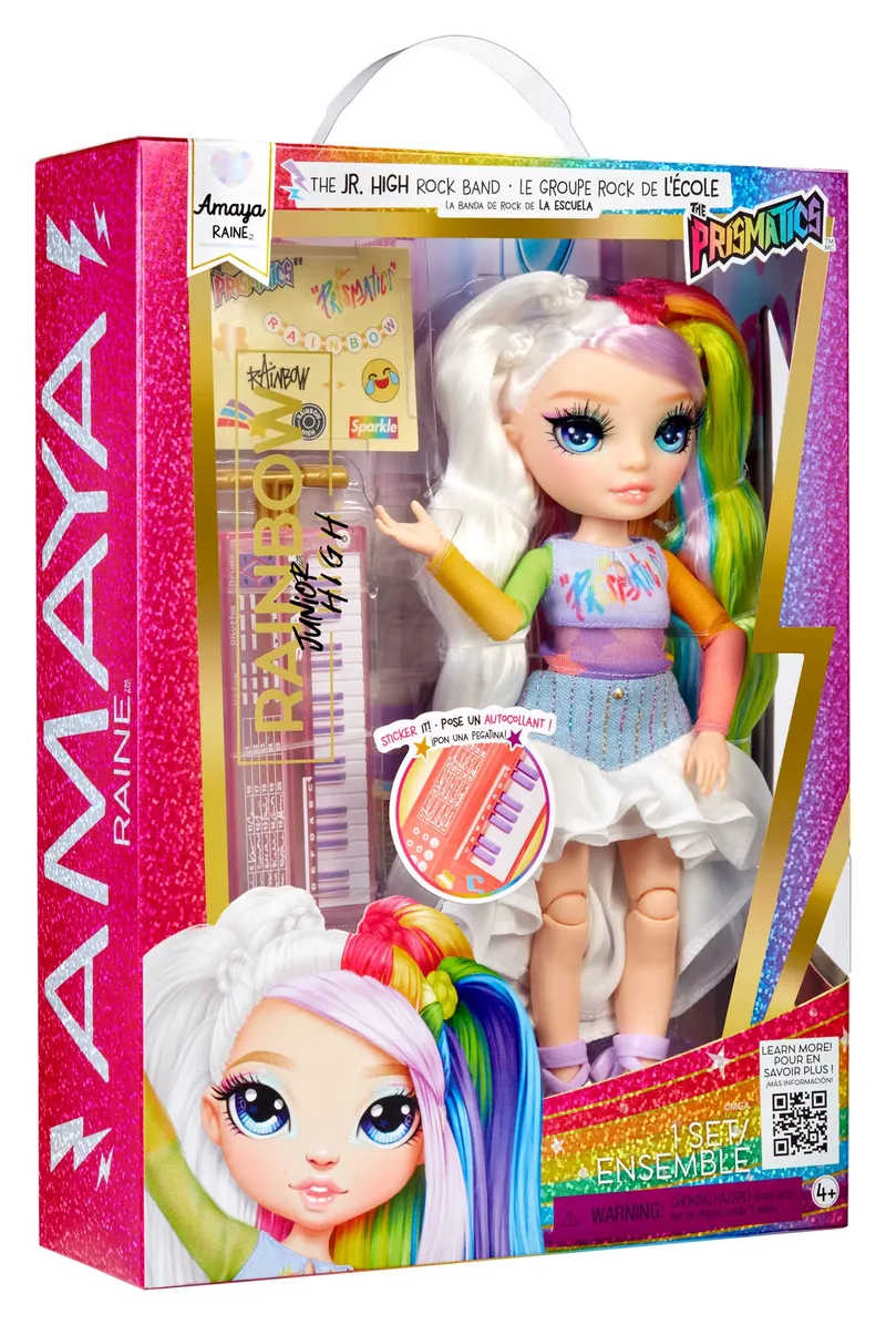 Lalka Rainbow High Junior High Amaya Kolekcjonerska Figurka