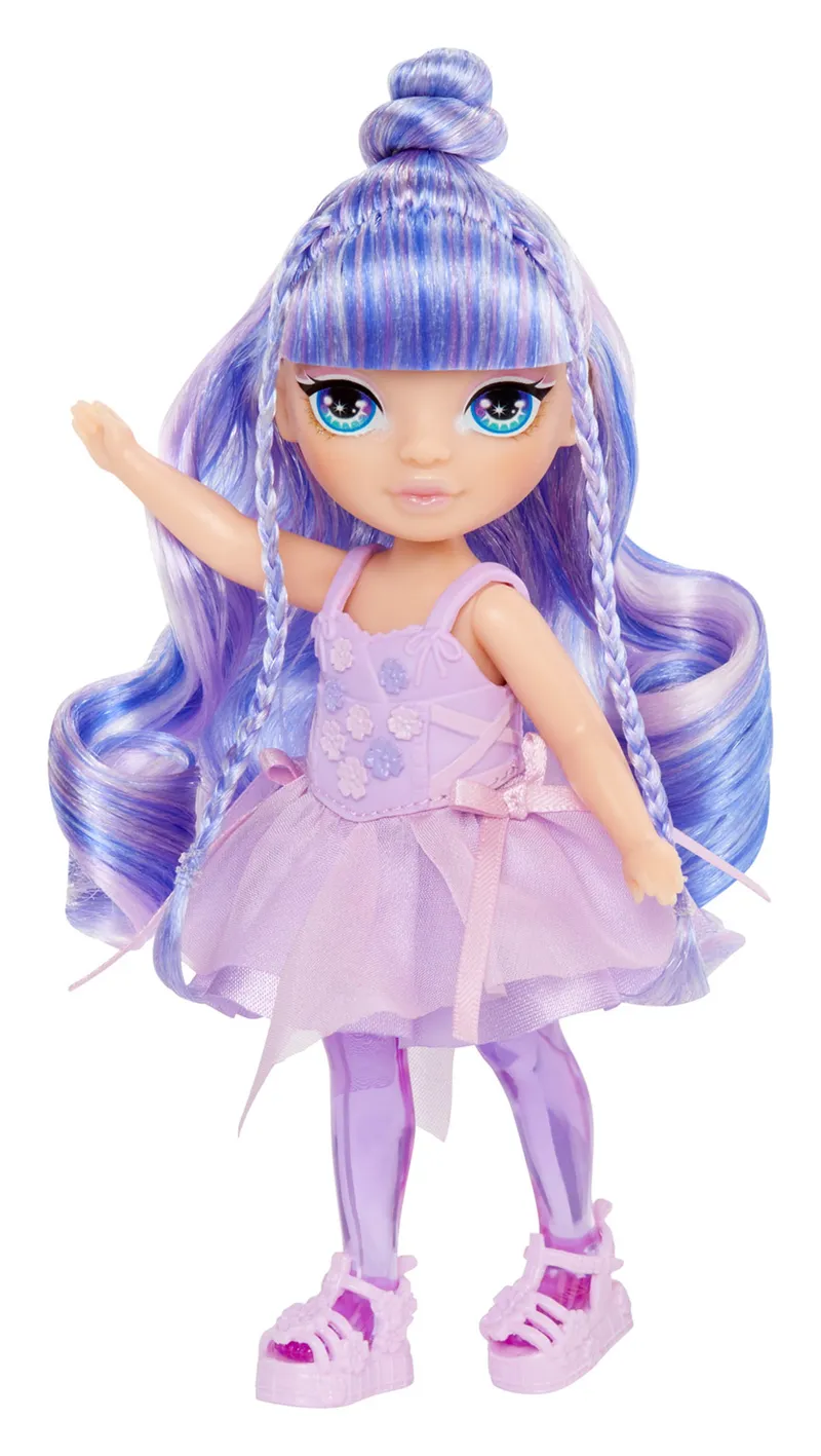 Lalka Rainbow High Littles Fantasy Fairies Amethyst 15 cm - Purpurowa