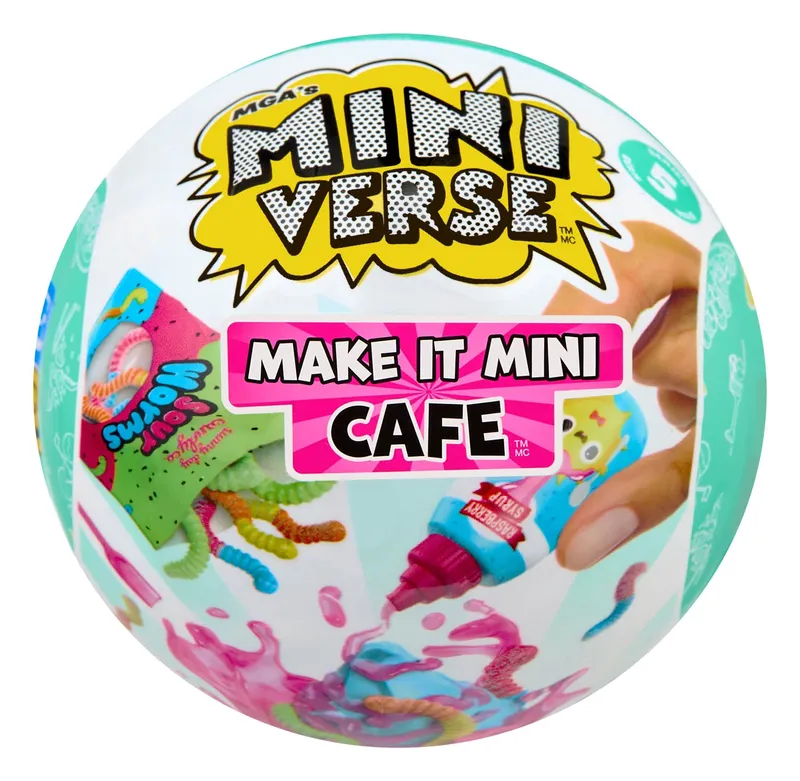 Zestaw Miniverse Foods Cafe Seria 5A Figurki 10 x 10 x 8 cm Mgas