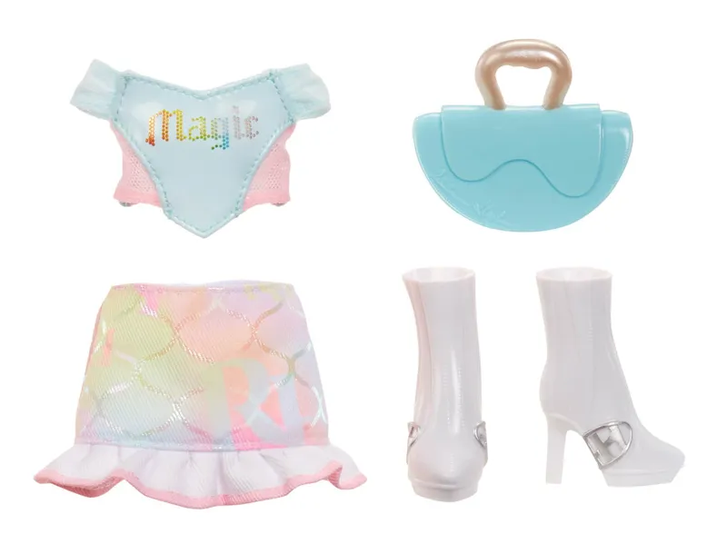 Lalka Fashion Rainbow High Amaya Ubrana Włosy Długie 28 cm