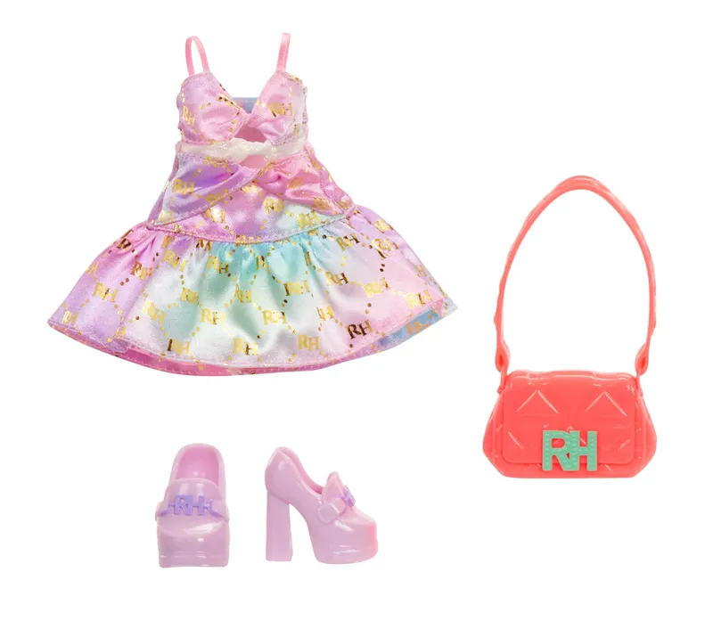 Lalka Fashion Bella Rainbow High Artykułowana 28 cm Akcesoria
