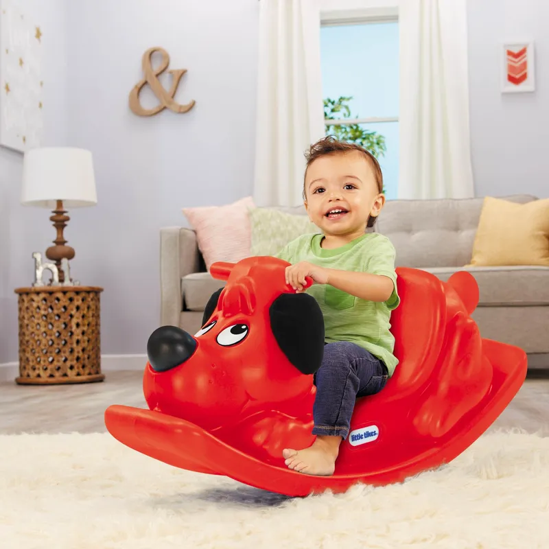 Bujak Piesek Little Tikes Rocking Puppy Dla Dzieci 174254 - Czerwony