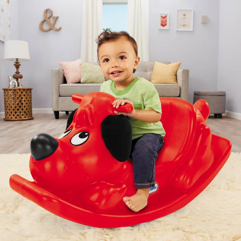 Bujak Piesek Little Tikes Rocking Puppy Dla Dzieci 174254 - Czerwony