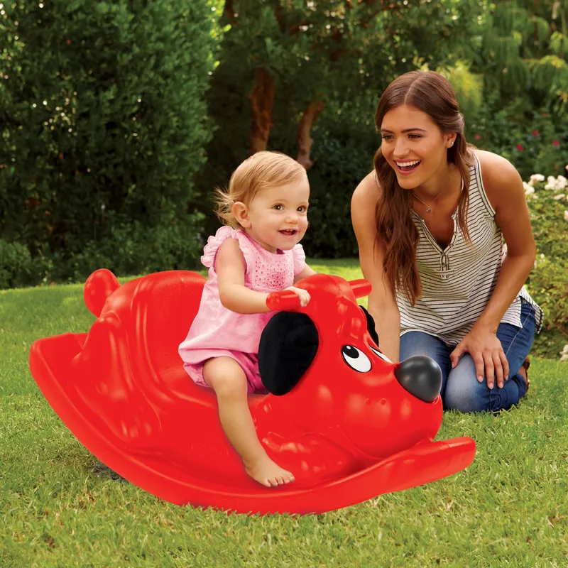 Bujak Piesek Little Tikes Rocking Puppy Dla Dzieci 174254 - Czerwony