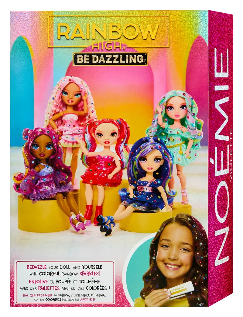 Lalka Rainbow High Noemie Violette Be Dazzling 597834 Przebieranka (Liczba