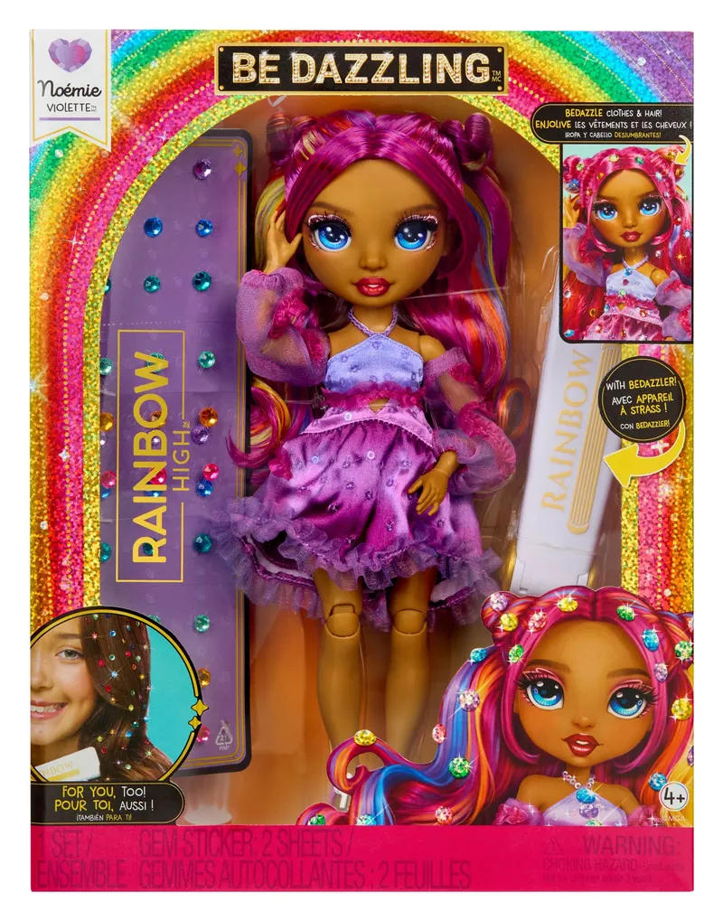 Lalka Rainbow High Noemie Violette Be Dazzling 597834 Przebieranka (Liczba