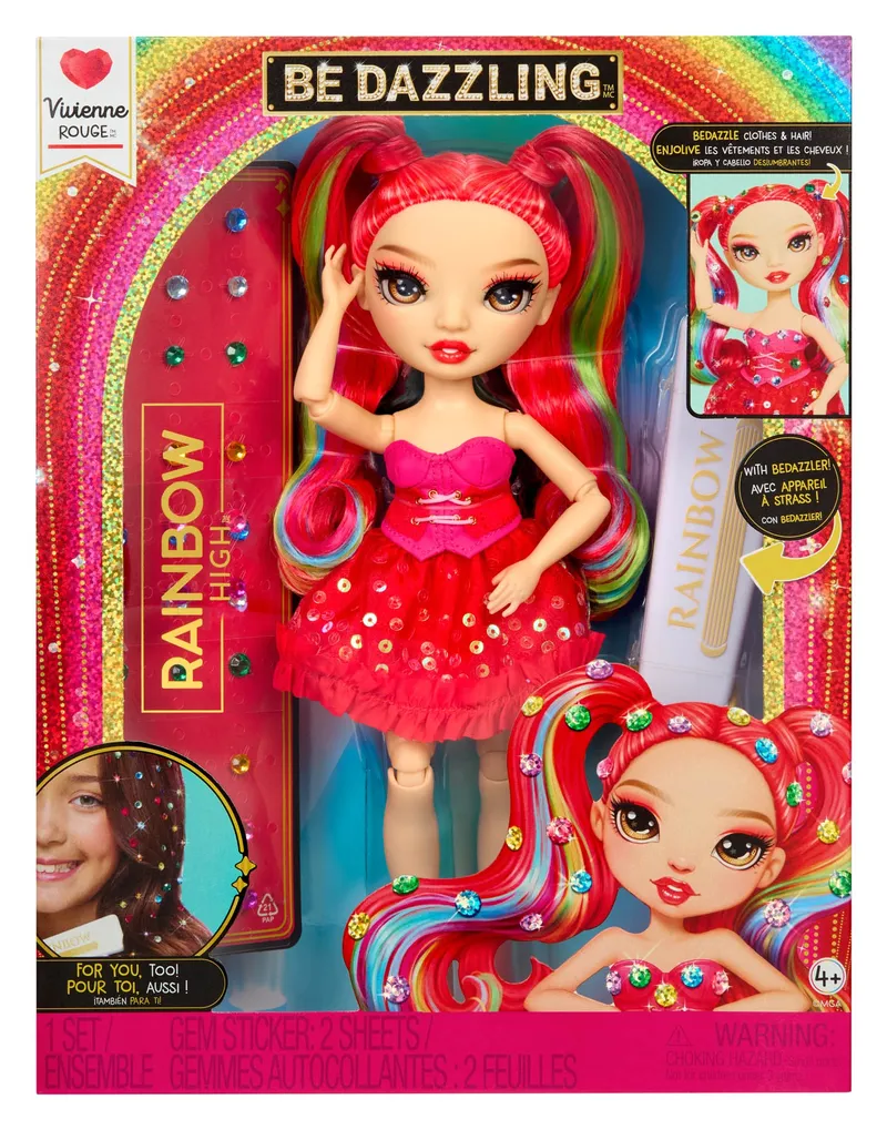 Rainbow High Be Dazzling Vivienne Rouge Lalka Kolekcjonerska 597803