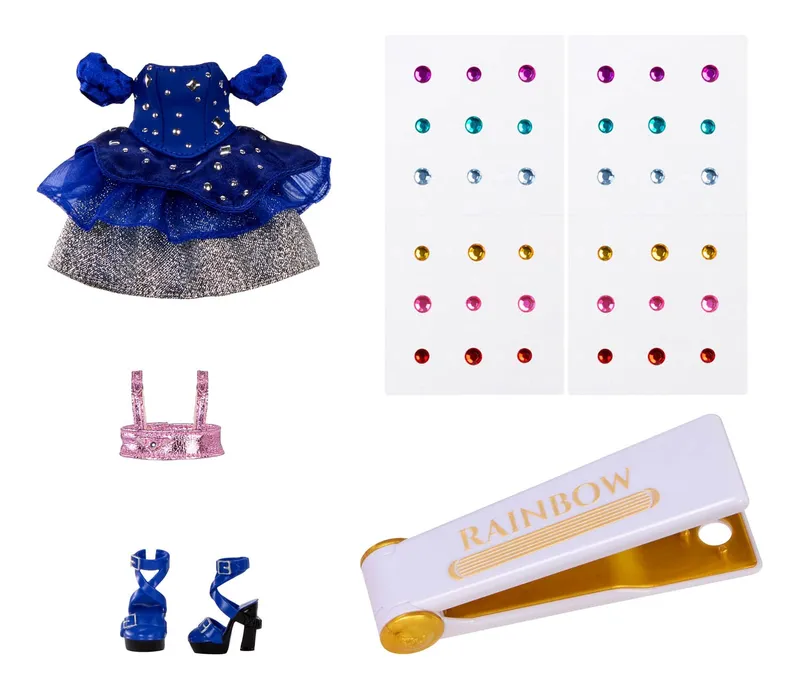 Rainbow High Be Dazzling Genevieve Bleu Lalka Kolekcjonerska 29 cm
