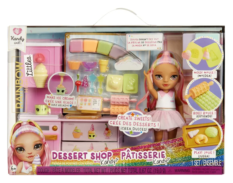 Rainbow High Little Dessert Shop Kandy Playset Dla Dzieci