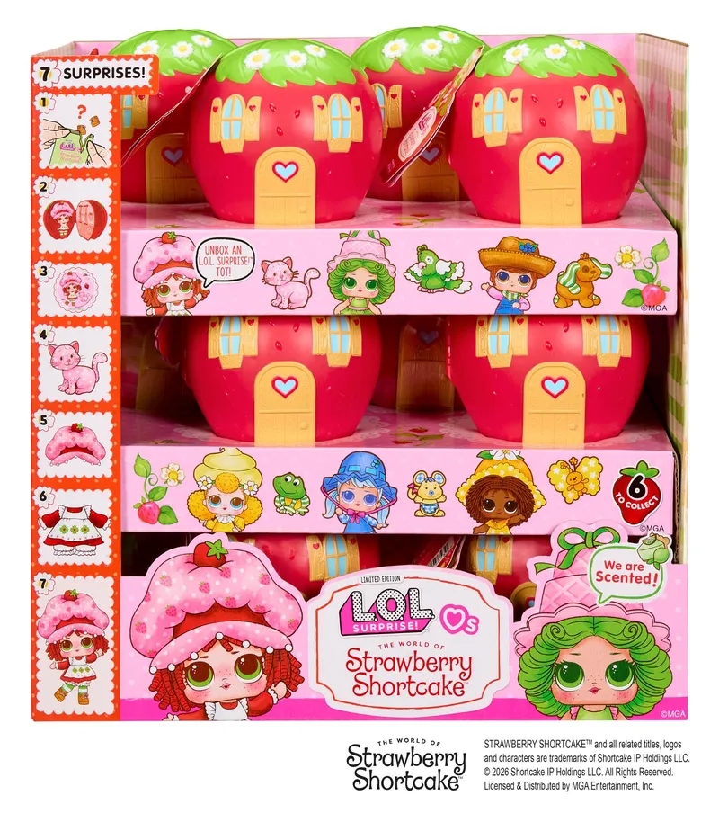 Lalka L.o.l. Surprise Strawberry Shortcake Tots Pdq Kolekcjonerska