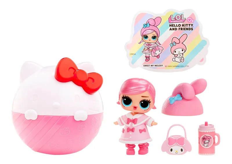 Lalka L.o.l. Surprise Hello Kitty Tots Pdq Kolekcjonerska 523840