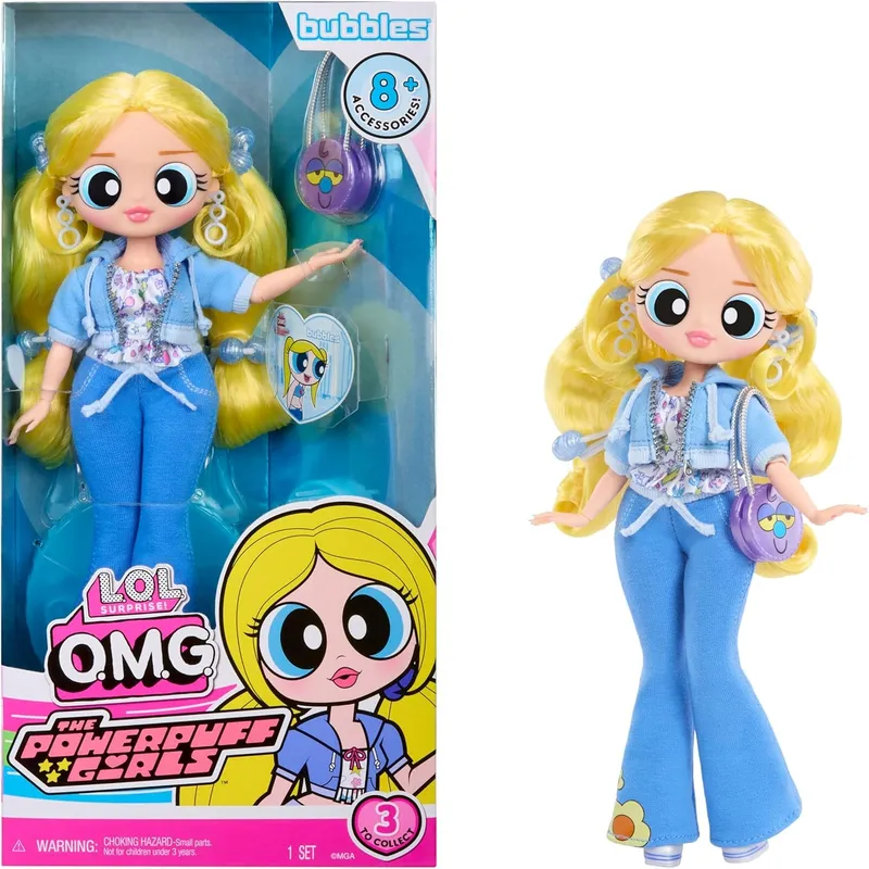 Lalka L.o.l. Surprise O.m.g. Powerpuff Bubbles 542926 Kolekcjonerska