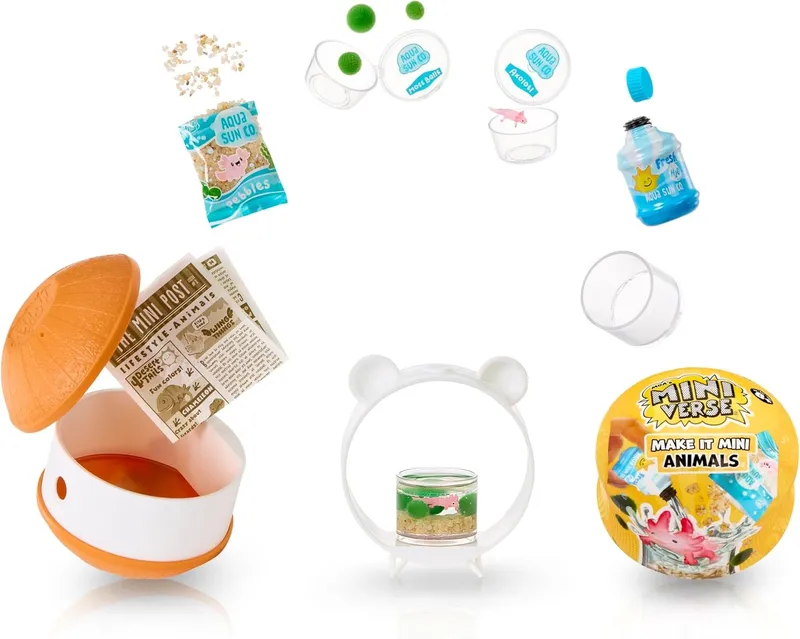 Miniverse Mini Animals Pdq Zestaw Figurek Zwierzątek Dla Dzieci