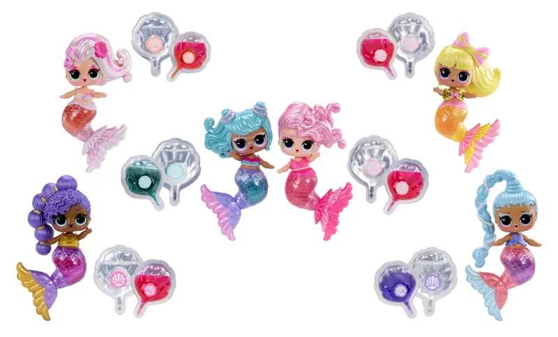 Lalka L.o.l. Surprise Mermaids Makeover Magic Tots Syreny 596318