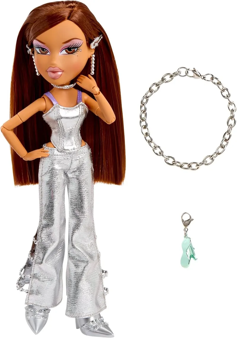 Lalka Bratz Charmz Yasmin Kolekcjonerska Figurka Zabawka Dla Dzieci