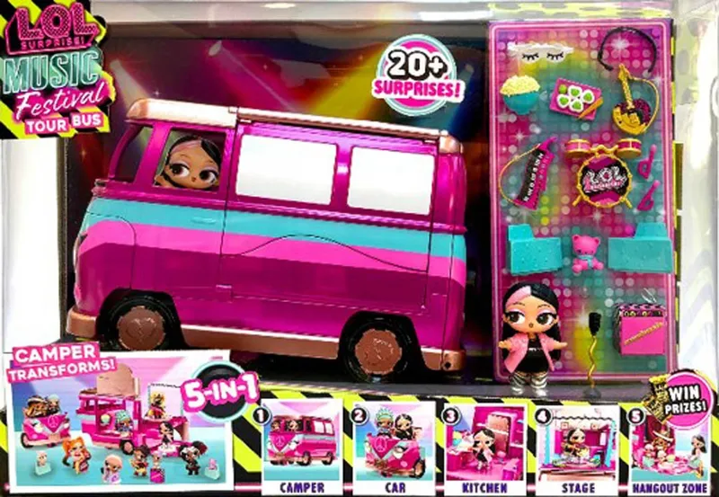 L.o.l. Surprise Autobus Muzyczny Music Festival Tour Bus Figurki 249757