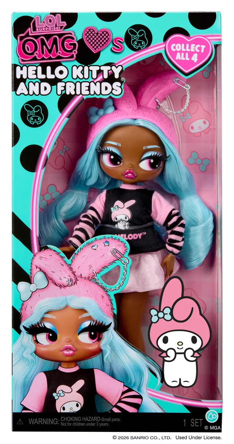 Lalka L.o.l. Surprise O.m.g. Loves Hello Kitty My Melody 249887