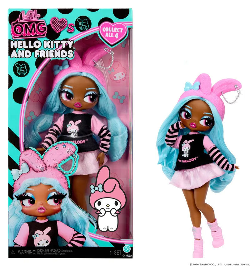 Lalka L.o.l. Surprise O.m.g. Loves Hello Kitty My Melody 249887