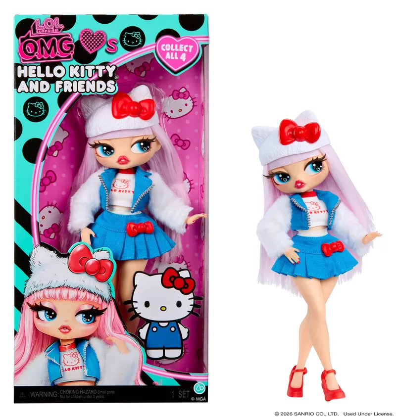 Lalka L.o.l. Surprise O.m.g. Hello Kitty Kolekcjonerska Figurka