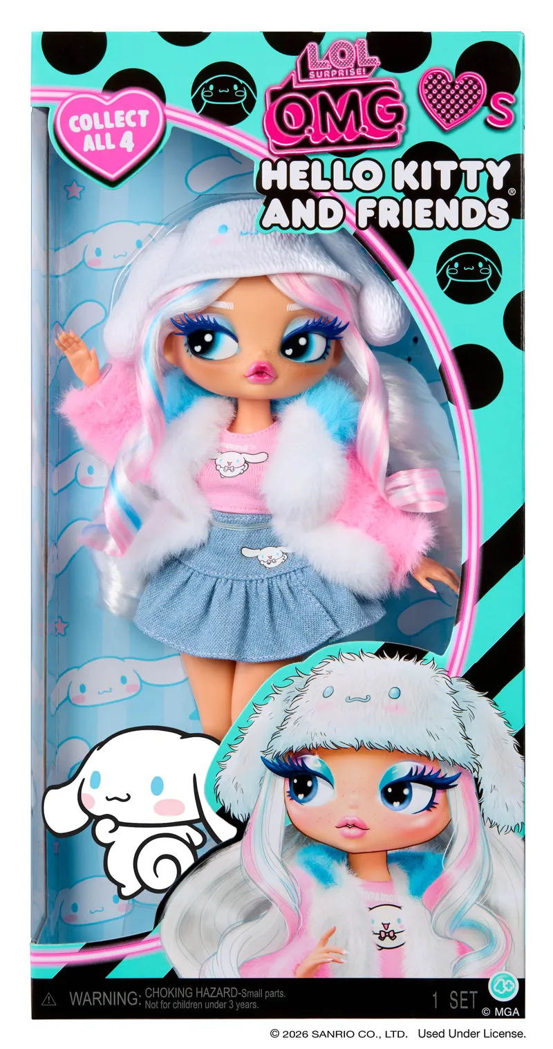 Lalka L.o.l. Surprise O.m.g. Loves Hello Kitty Cinnamoroll 255291