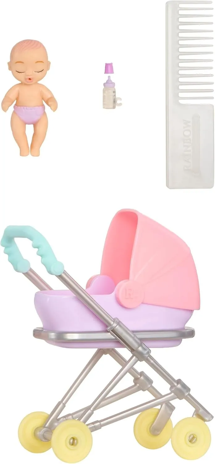 Rainbow High Jr High Bestie Babysitters Lalka Moda Amaya 248477