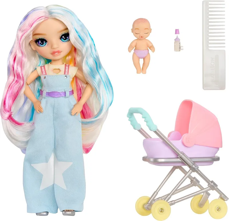 Rainbow High Jr High Bestie Babysitters Lalka Moda Amaya 248477