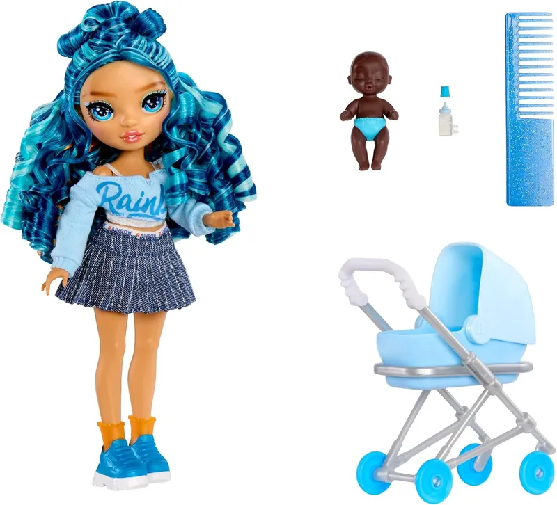 Rainbow High Jr High Bestie Babysitters Lalka Moda Skyler 248507