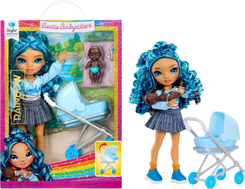 Rainbow High Jr High Bestie Babysitters Lalka Moda Skyler 248507