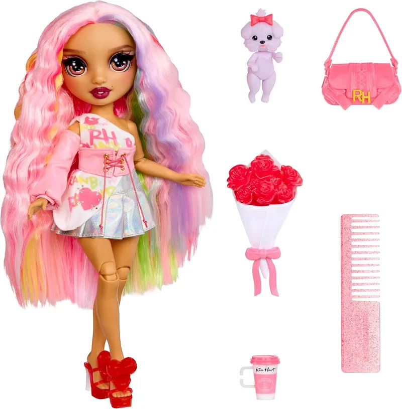 Lalka Fashion Rainbow High Kia Paryż Zestaw 28 cm