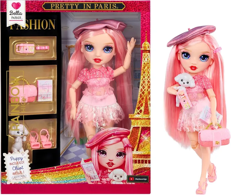 Lalka Rainbow High Bella Fashion Doll Pretty In Paris 248781 Figurka